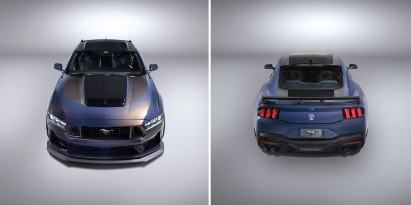 Ford Mustang Dark Horse: рассекречен салон топ-версии спорткара нового поколения