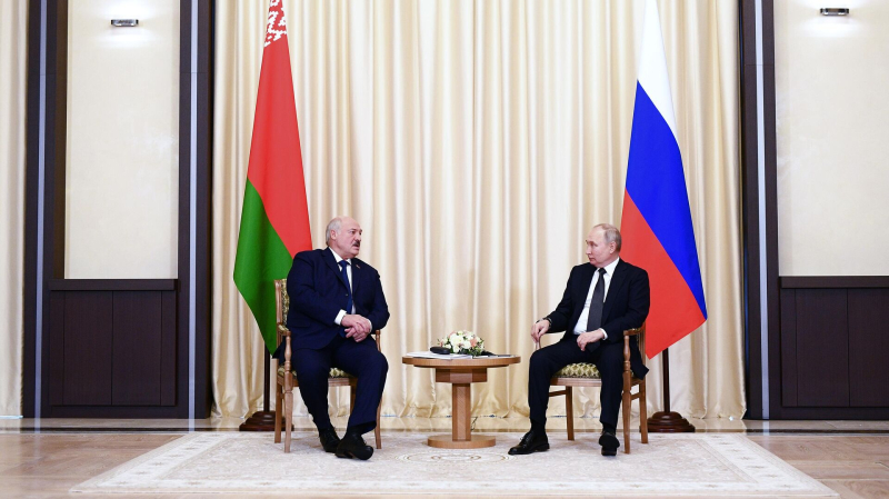 В Кремле охарактеризовали диалог Путина и Лукашенко