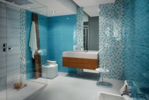 Плитка-мозаика в ванной: особенности укладки
