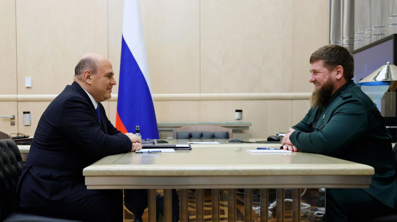 Мишустин провел встречу с Кадыровым