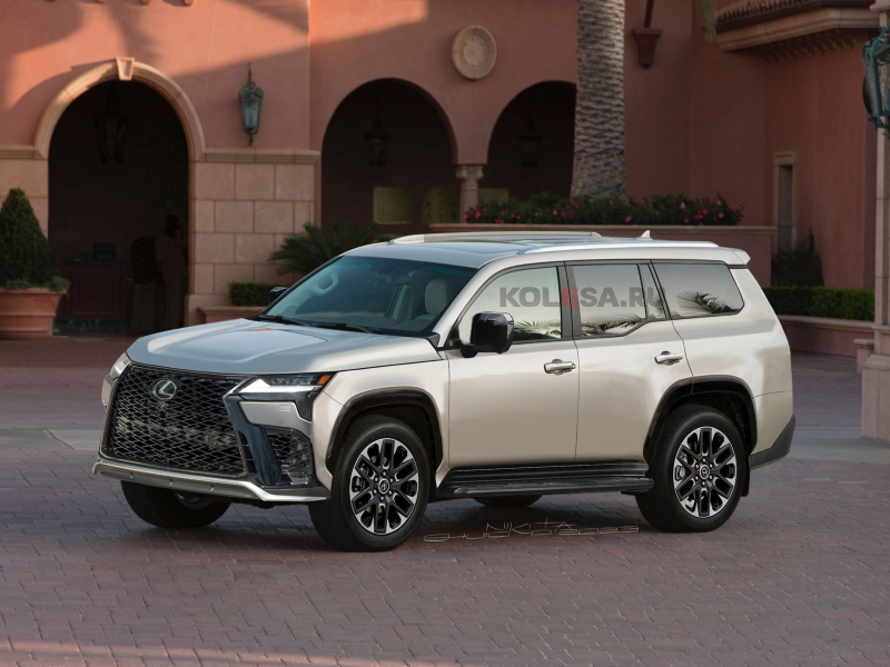 Lexus GX следующего поколения: новые изображения