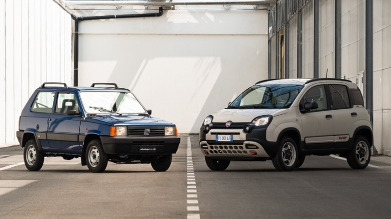 Кросс-хэтчбек Fiat Panda 4x4 вернулся с лимитированной серией