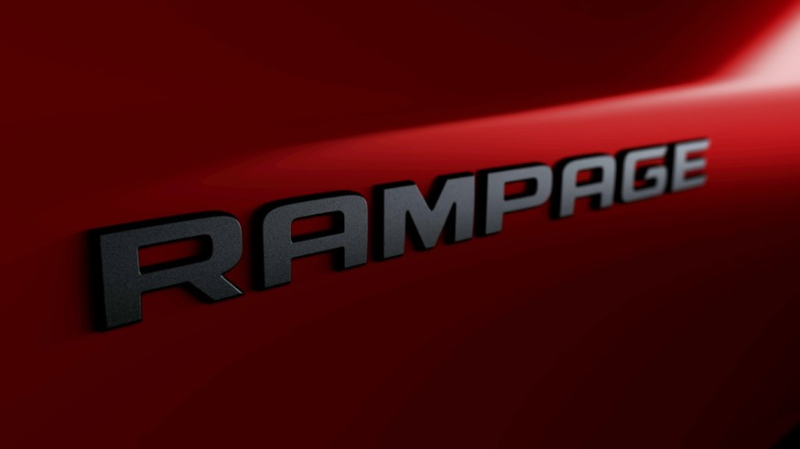 Новый небольшой пикап Ram Rampage показался без камуфляжа