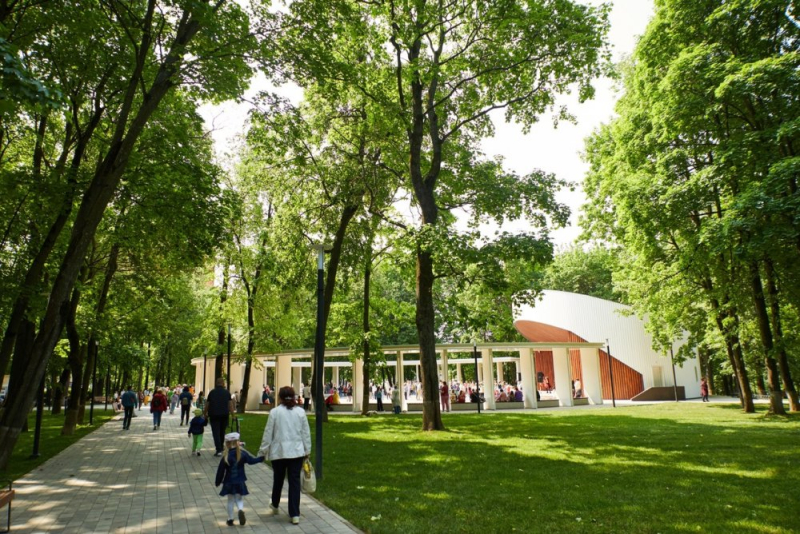 Торжественное открытие парка Талалихина состоялось в Подольске