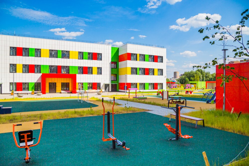 В городском округе Балашиха завершилось строительство третьего детского сада