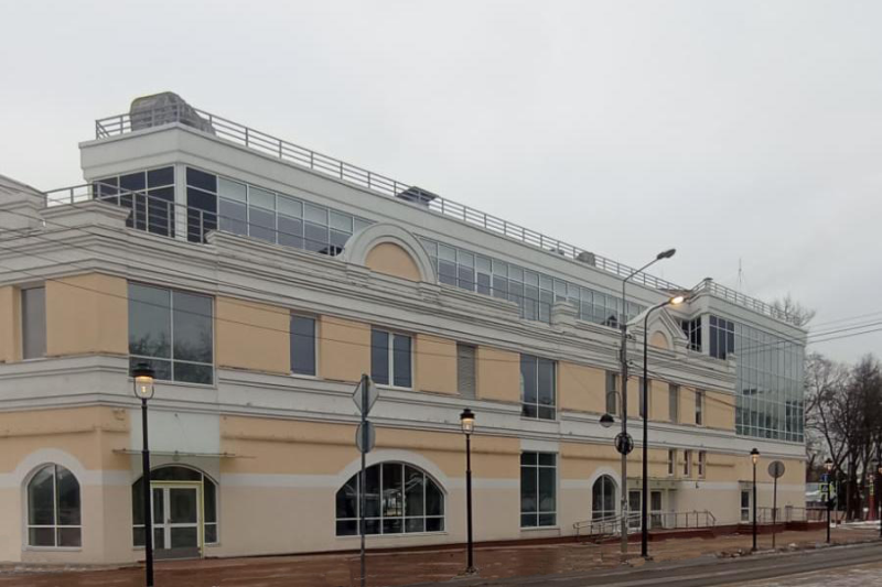 В Одинцовском городском округе построили торгово-офисный комплекс