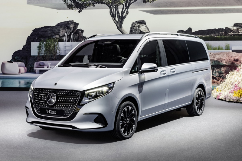 Обновлённые Mercedes-Benz V-Class, EQV, Vito и eVito: современный стиль и богатое оснащение