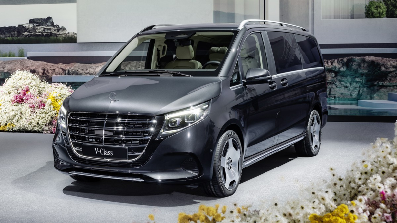 Обновлённые Mercedes-Benz V-Class, EQV, Vito и eVito: современный стиль и богатое оснащение