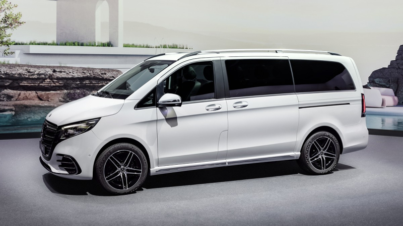 Обновлённые Mercedes-Benz V-Class, EQV, Vito и eVito: современный стиль и богатое оснащение