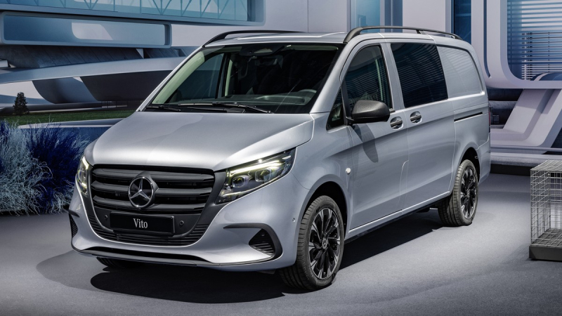 Обновлённые Mercedes-Benz V-Class, EQV, Vito и eVito: современный стиль и богатое оснащение