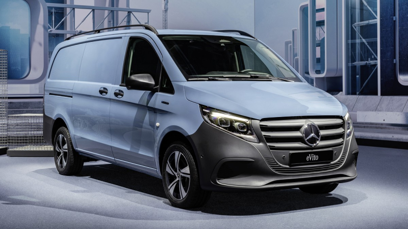 Обновлённые Mercedes-Benz V-Class, EQV, Vito и eVito: современный стиль и богатое оснащение