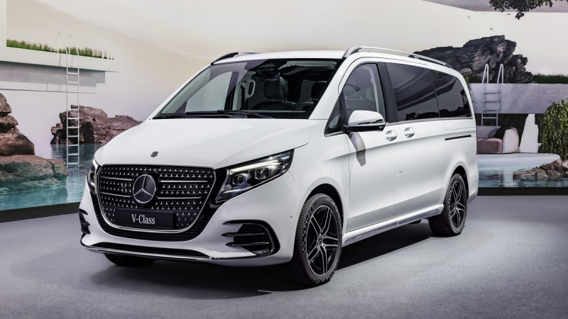 Обновлённые Mercedes-Benz V-Class, EQV, Vito и eVito: современный стиль и богатое оснащение