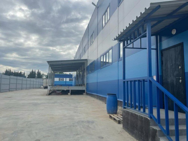 Здание производства полимерных материалов построили в Ленинском ГО