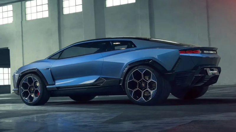 Lamborghini Lanzador: электрическое кросс-купе, которое придётся ждать долго