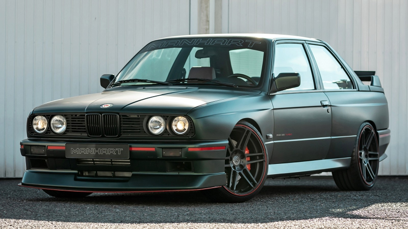 Manhart MH3 3.5 Turbo на базе BMW M3 E30: мотор от Alpina и углепластиковый декор