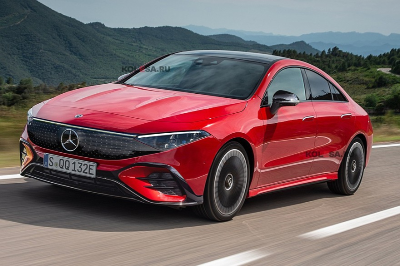 Mercedes-Benz CLA следующего поколения: первое изображение седана