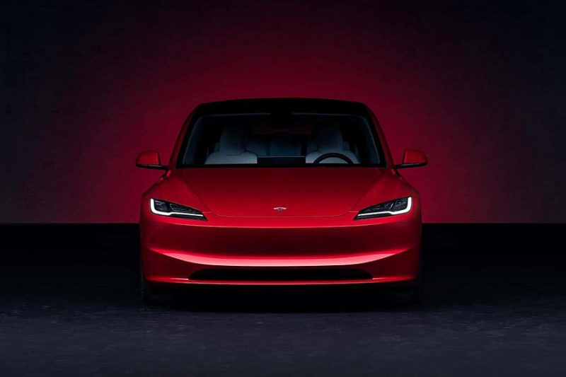 Седан Tesla Model 3 обрёл новое «лицо», стал тише и дальнобойнее после рестайлинга