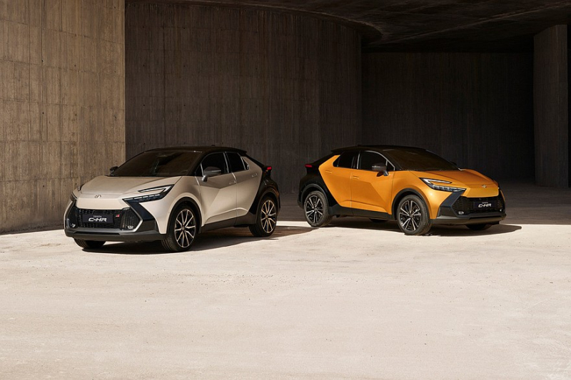 В Европе начали принимать заказы на кроссовер Toyota C-HR нового поколения