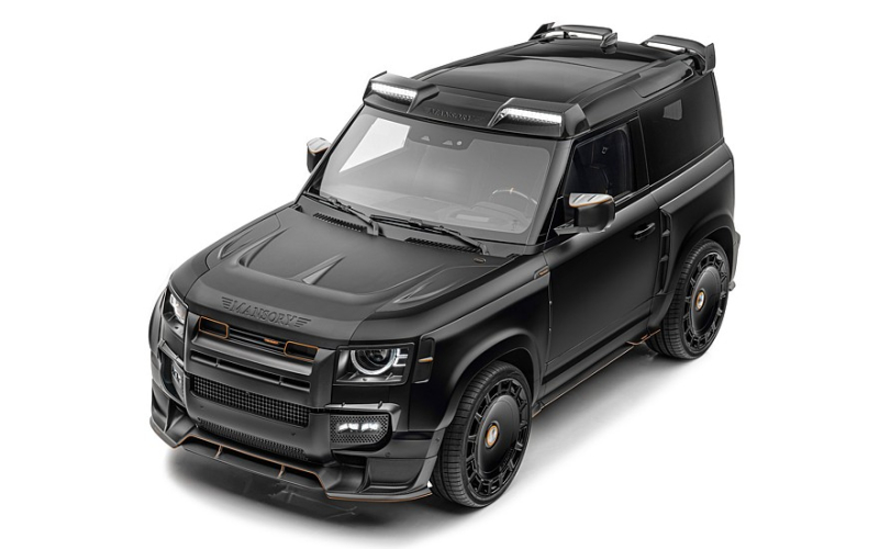 Mansory Defender Black Edition: располневший от карбона кузов и форсированный V8