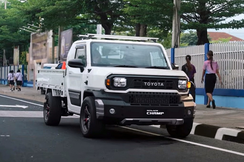 Дешевле УАЗа: серийный грузовичок Toyota Hilux Champ дебютировал в Таиланде