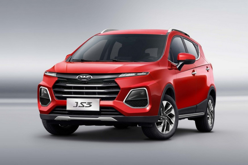 Кроссовер JAC JS3 добрался до России: комплектации и цены