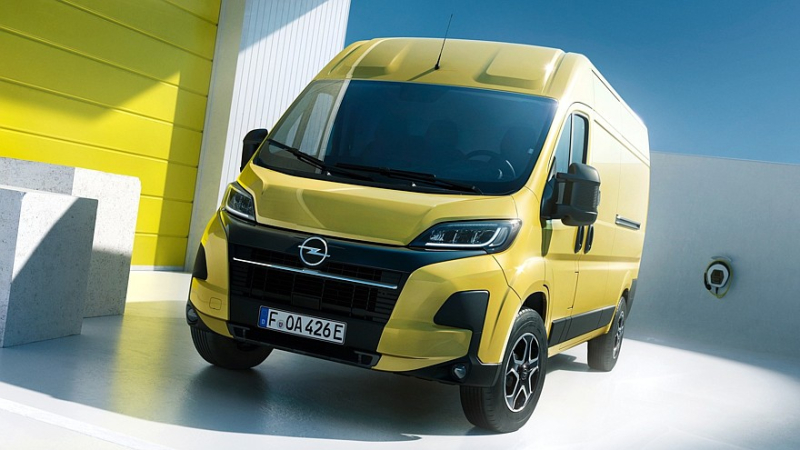 Обновлённый Opel Movano: электрическая версия теперь мощнее и дальнобойнее конкурентов