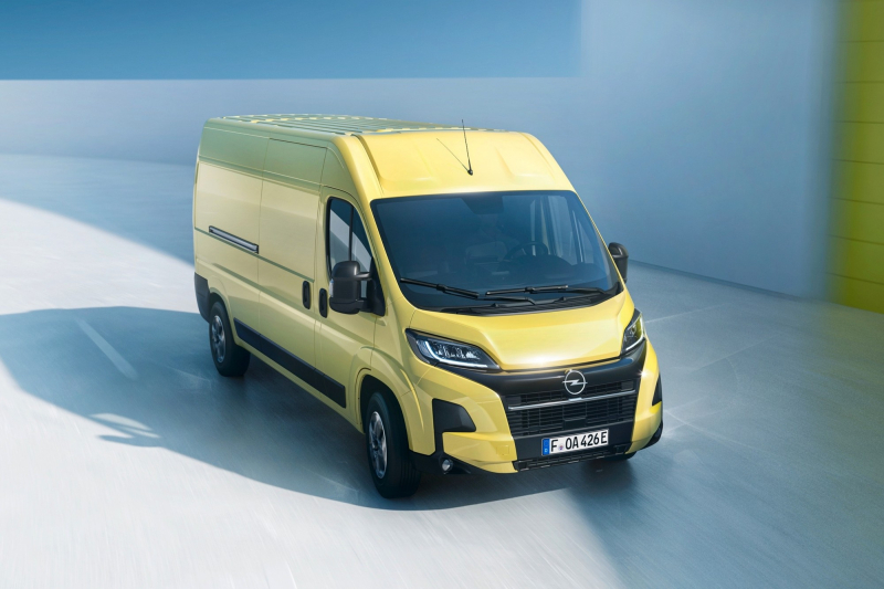 Обновлённый Opel Movano: электрическая версия теперь мощнее и дальнобойнее конкурентов