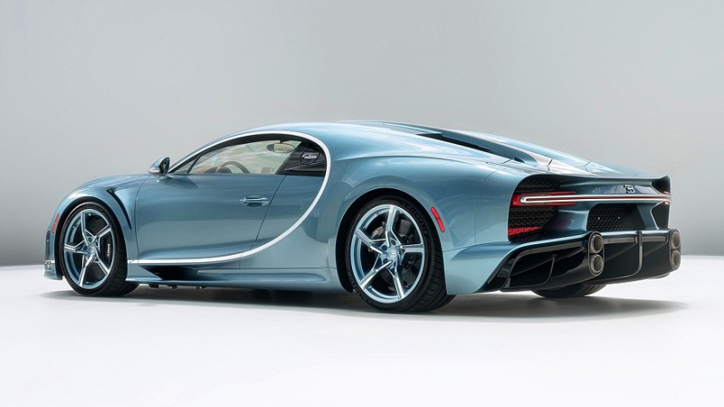 Bugatti Chiron Super Sport 57 One of One: идеальный подарок для 70-летней женщины