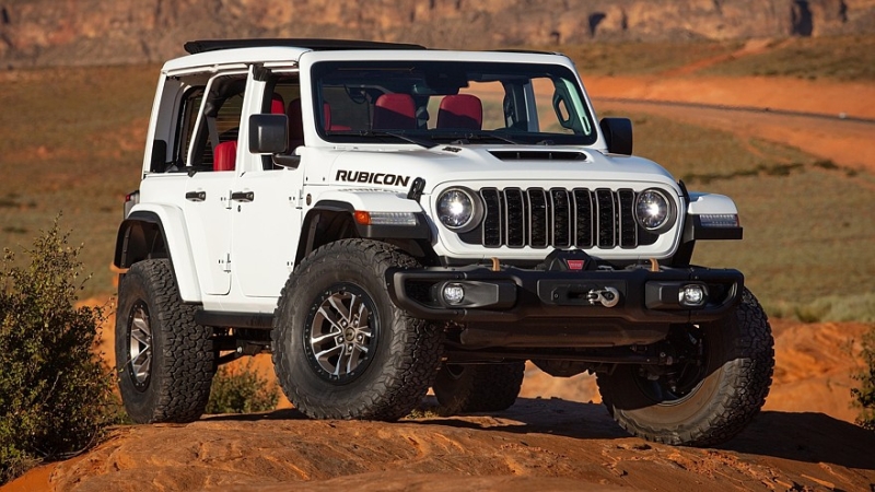 Jeep Wrangler расстаётся с мотором V8: анонсирована версия Rubicon 392 Final Edition