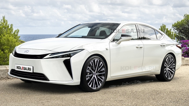 Обновлённый Lexus ES: первые изображения