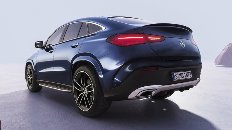 Второй рестайлинг Mercedes-Benz GLE Coupe: первые изображения