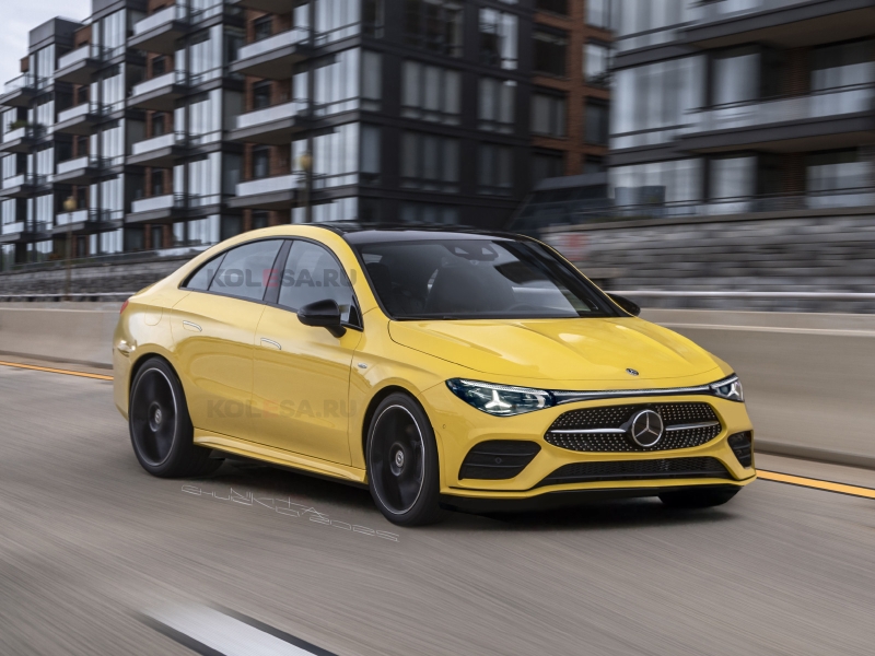 Mercedes-Benz CLA следующего поколения: новые изображения