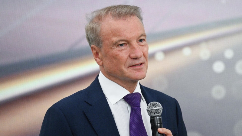 Греф доложил Путину об итогах работы Сбербанка