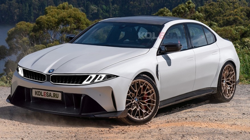 Новая BMW M3 (G84): первые изображения