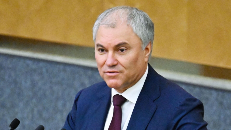 Володин рассказал о законодательном обеспечении послания Путина