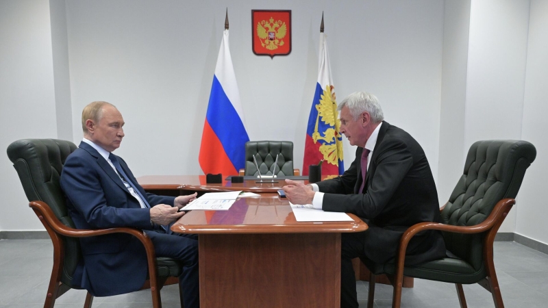 Губернатор Магаданской области  рассказал Путину о добыче золота в регионе