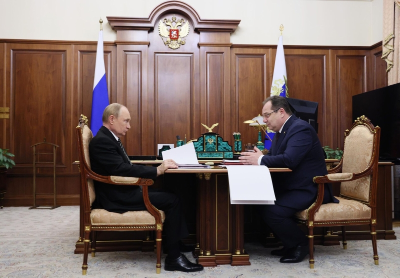 Путин обсудил с врио главы Коми поддержку семей участников СВО