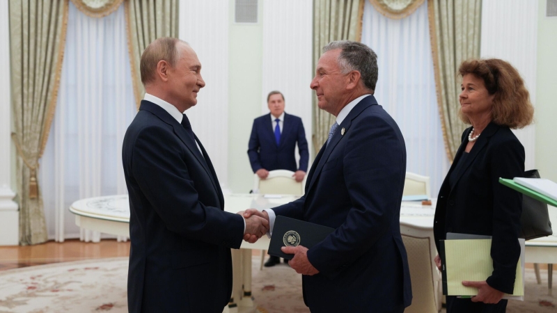 В Кремле завершилась встреча Путина с Уиткоффом