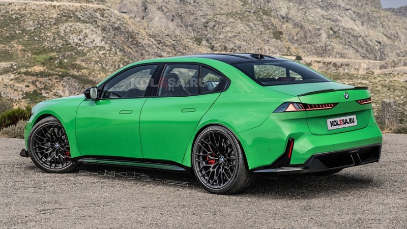 Электрическая BMW M3: новые изображения