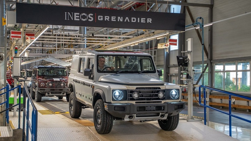 Ineos Grenadier Game Viewer готов к путешествию по саванне
