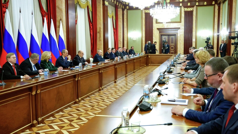 Набиуллина два раза была на заседаниях правительства в этом году