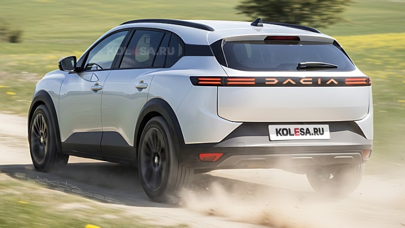 Новый кросс-универсал Dacia: первые изображения