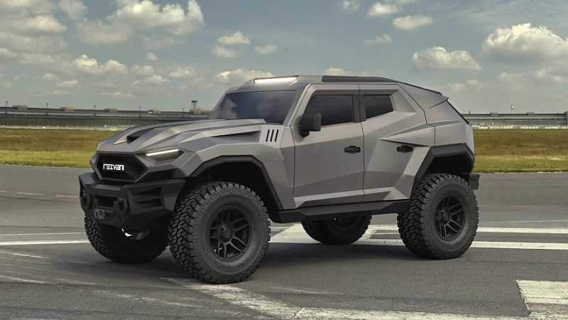 Новый Rezvani Tank полностью рассекречен: прежний «донор» и пересмотренная техника