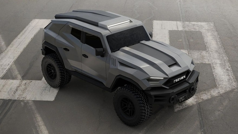 Новый Rezvani Tank полностью рассекречен: прежний «донор» и пересмотренная техника