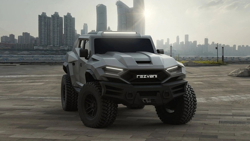 Новый Rezvani Tank полностью рассекречен: прежний «донор» и пересмотренная техника