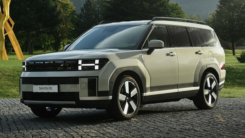 Обновлённый Hyundai Santa Fe: первые изображения