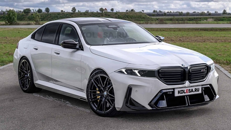 Рестайлинг BMW M5 (G90): новые изображения