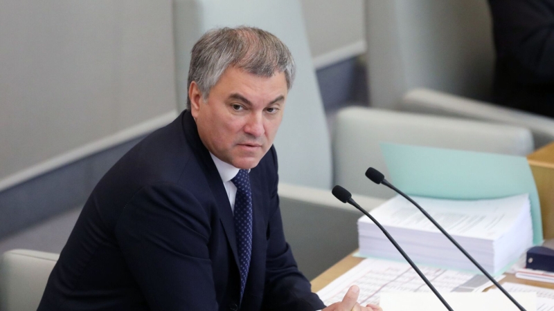 Володин анонсировал отчет правительства в Госдуме о работе в 2025 году