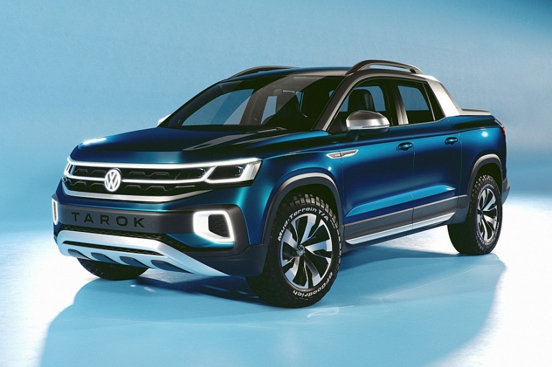 Новый пикап Volkswagen Tukan составит конкуренцию Fiat Toro и Chevrolet Montana